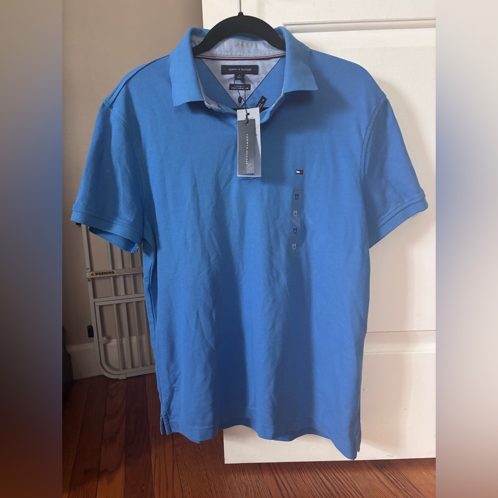 Tommy Hilfiger Men's Blue Polo Shirt